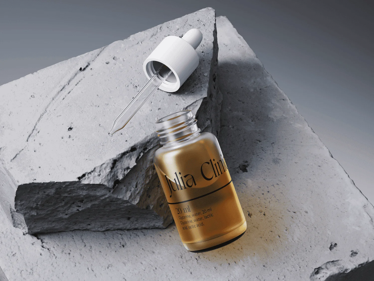 A flask of julia clinics 